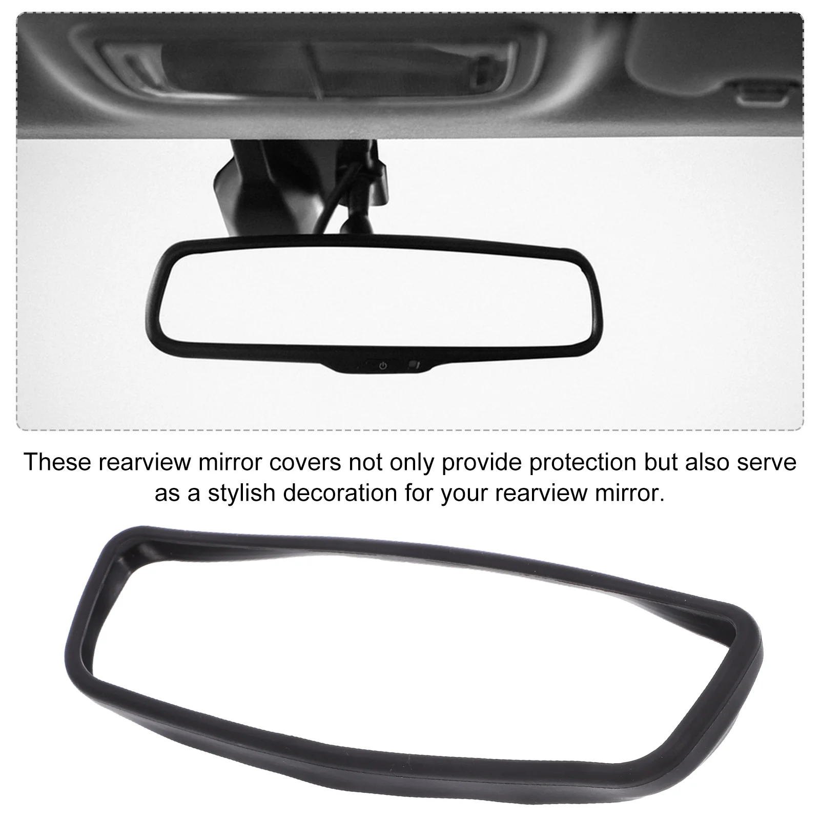 Аксессуары для зеркала заднего вида защитный чехол автомобильная защита рамка