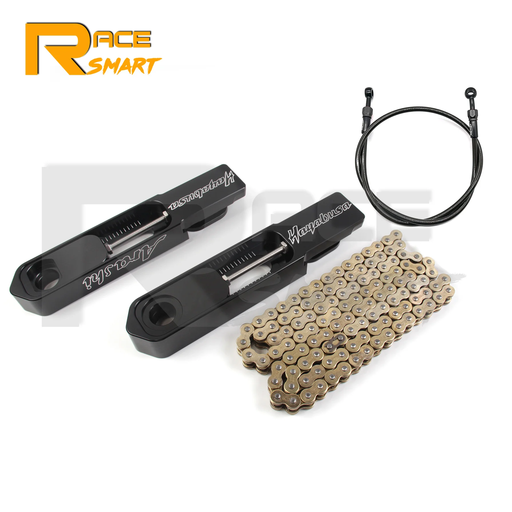 Комплект удлинительной цепи для SUZUKI GSX-R 1300 HAYABUSA 2008-2022 Мотоцикл CNC Swingarm расширенные
