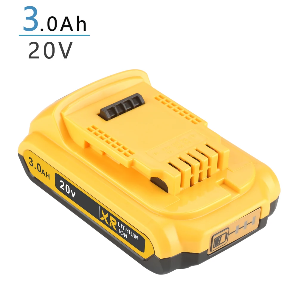 

Сменный аккумулятор 3,0 Ач DCB200 для электроинструмента, совместимый с инструментами Dewalt 20 в 18 в и 18 в для Dewalt