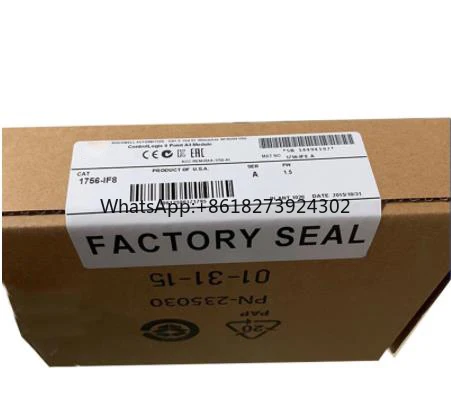 Новая оригинальная упаковка гарантия 1 год 1756-IF8 A 1756IF8 A{No24 место в доме} Немедленно