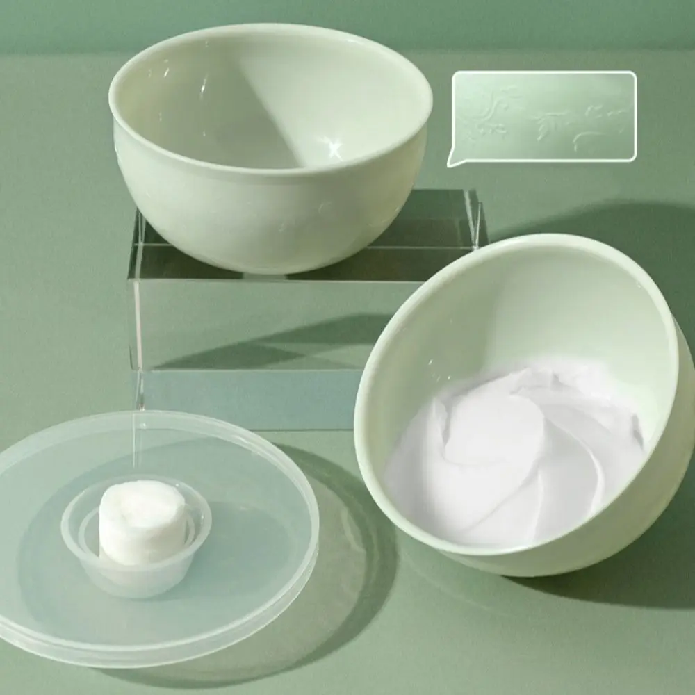 Зеленая маска для лица набор микшерных чашек многоразовые прочные инструменты