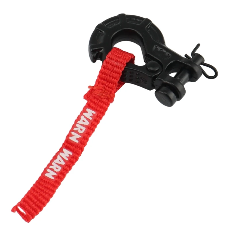 2X Металлический Крючок для прицепа крючок лебедки с тросом 1/10 радиоуправляемого