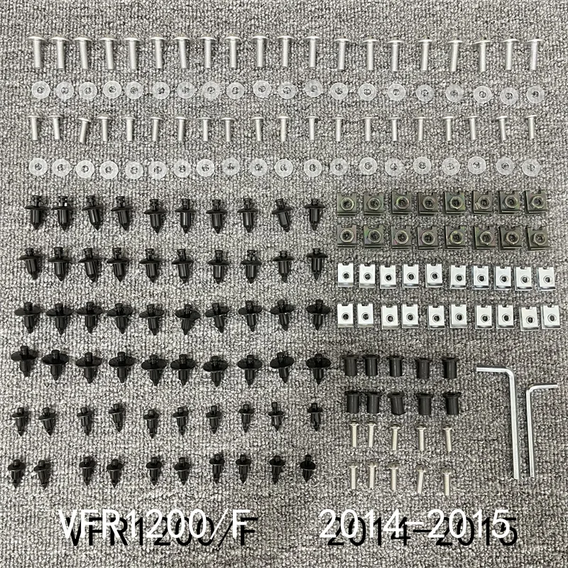 

Fairing Bodywork Kit Bolts Screws For Fit HONDA VFR1200/F 2014-2015