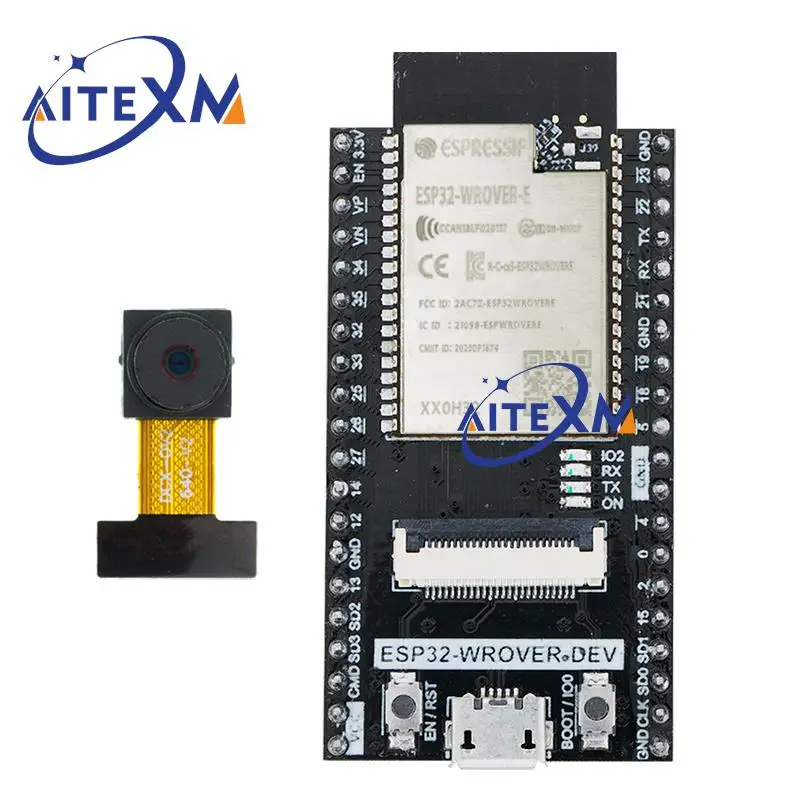 Модуль камеры ESP32 с поддержкой Wi-Fi и Bluetooth OV2640 |