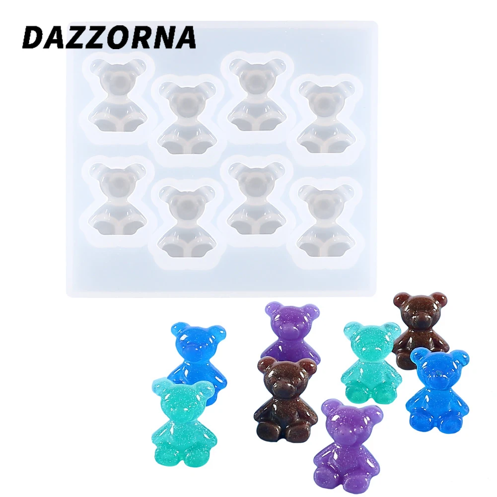 

Модная эпоксидная форма в виде животных из эпоксидной смолы для детей