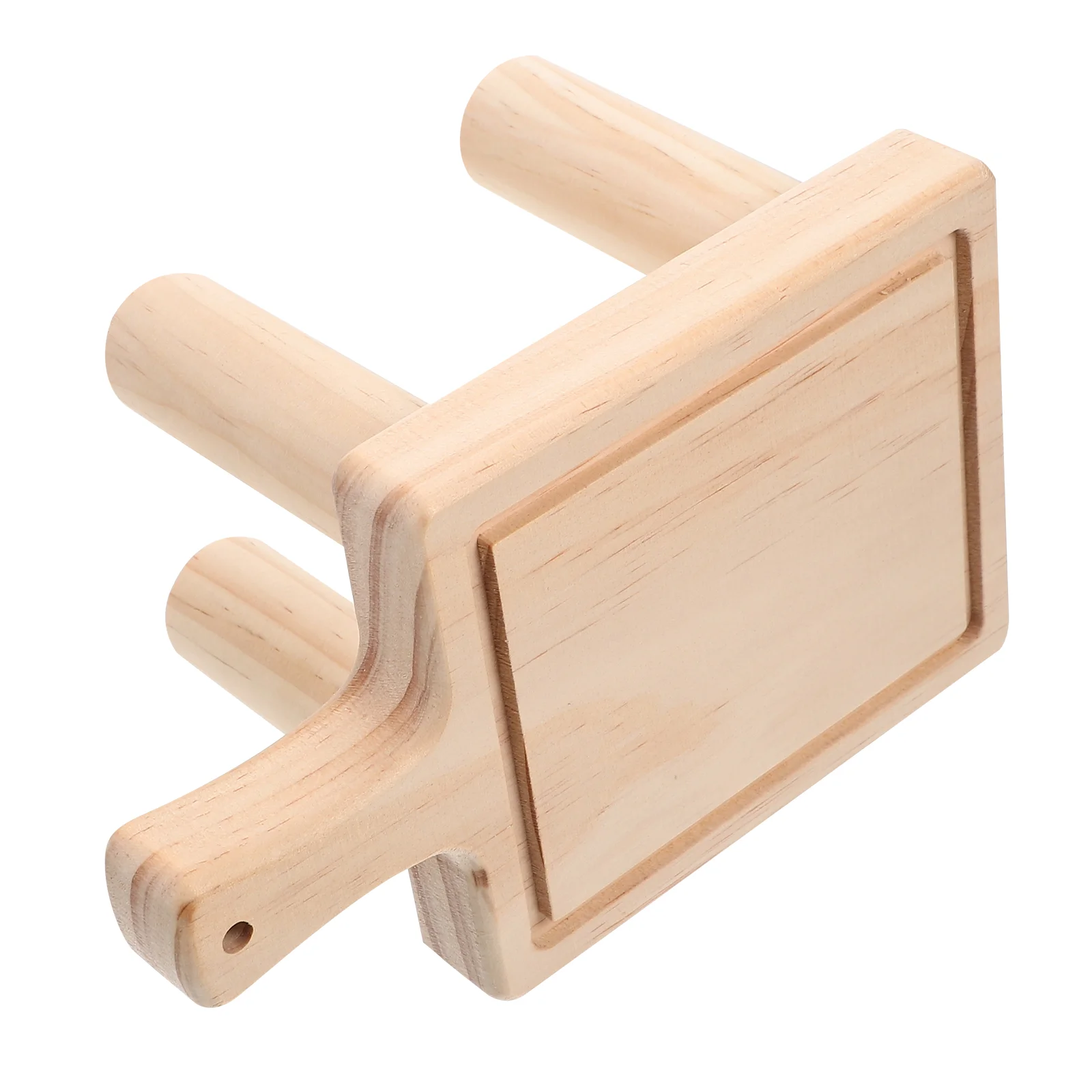 

Stable Wooden Plant Stand Flower Pot Base Holder Garden Flower Display Stand