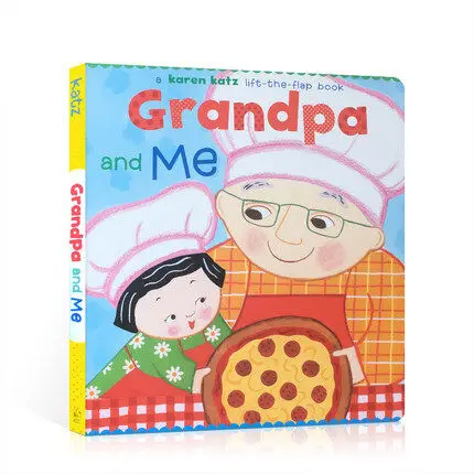 

Забавная Книга в твердом переплете для детей с Карен Кат семья дедушка и я