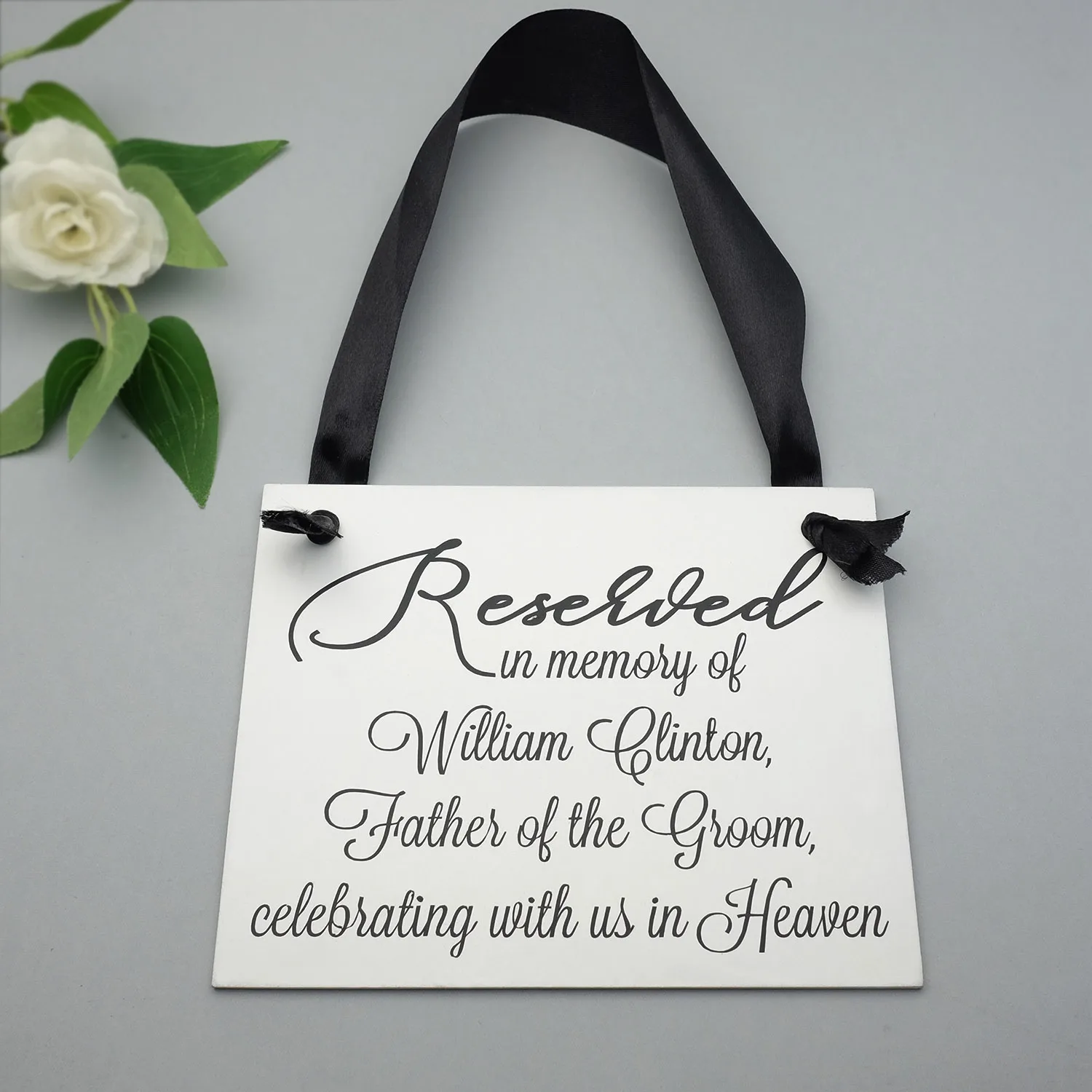 

Personalized Wedding Sign Rustic Wooden Wedding Sign Custom Memorial Hanging Plaque Wedding Engagement Board Wedding Decor