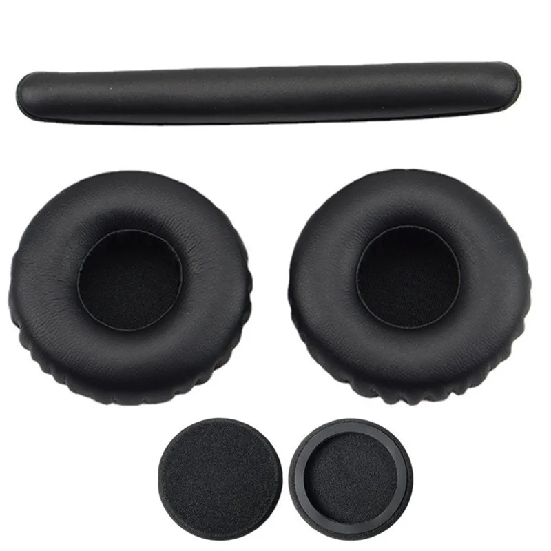 

Replacement 1 Pair Ear Pads Cover or Headband For AKG K430 420 450 480 Q460 Headphones Ear Pads Headset Foam Cushion Black