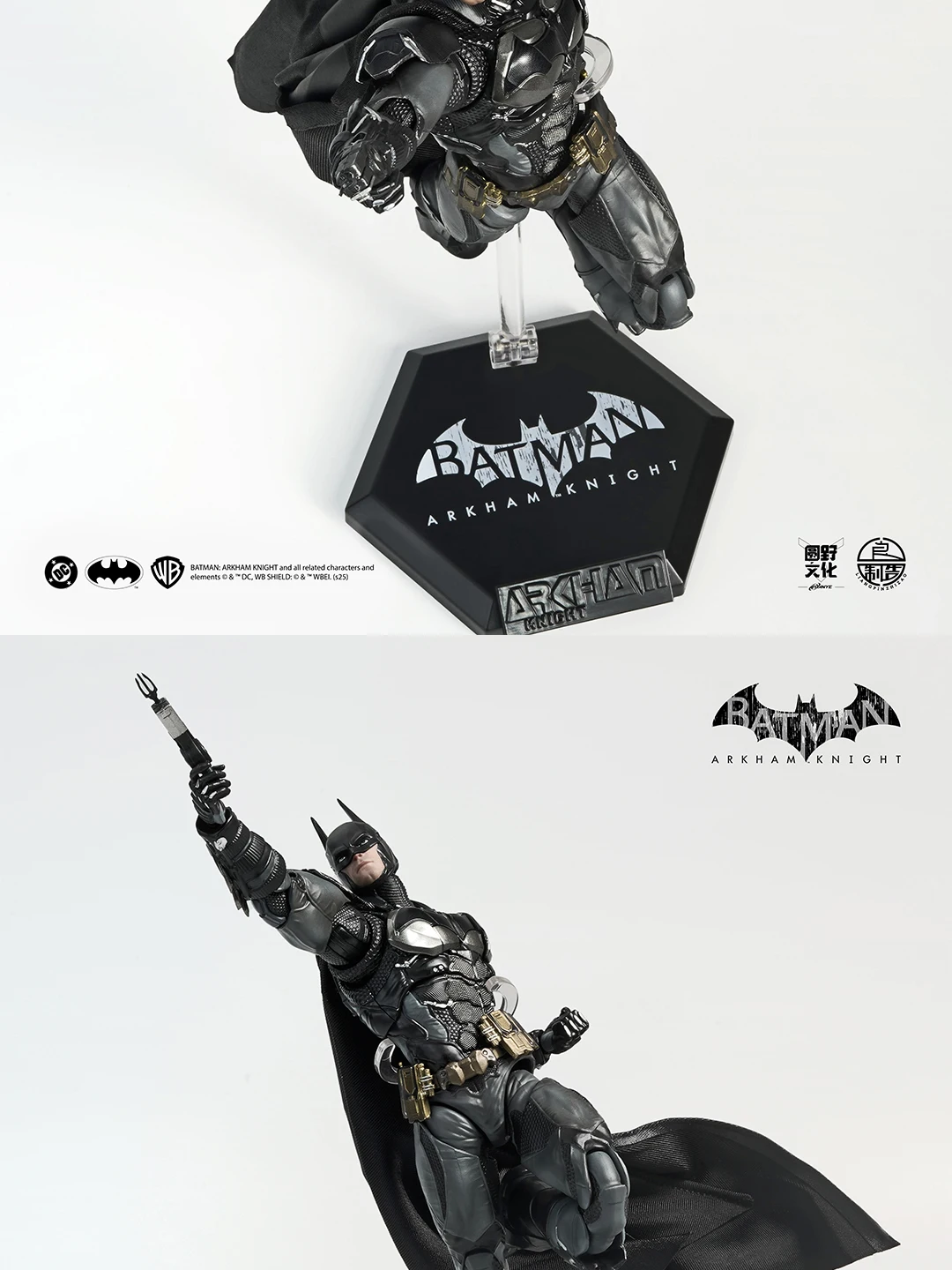 Фото Фигурка 1/12 Authentic Lpzz DC Arkham Knight Multiverse The Batman Who Laughs Red Death Deathstroke с подвижными суставами, подарок №4