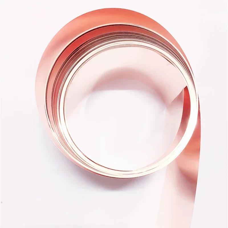 T2 1 метр медная полоса тонкая фольга заземляющий пояс красные фиолетовые медные