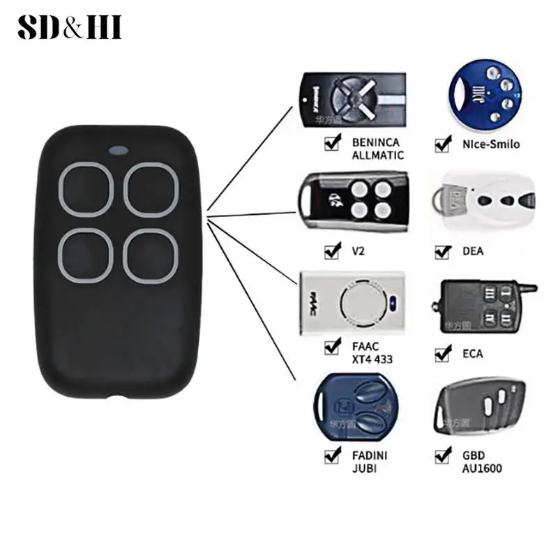 

4 Channel Multi-Frequency Cloning Remote Control 868 433 315 330 390 MHz 260-870MHz Multi-Frequency Cloning Remote Control