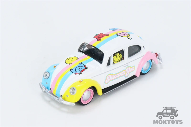 Tarmac работает 1:64 VW Beetle Mr. Men &amp Little Miss литая модель автомобиля |