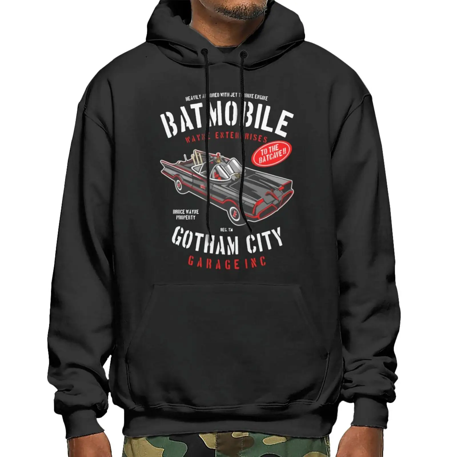 

Batmobile 60S Tv Movies Celebrity Albums Hoodie Hoodie Men's Coat Oversize Sweatshirt Tracksuit Anime Clothes Sweatshirt Woman