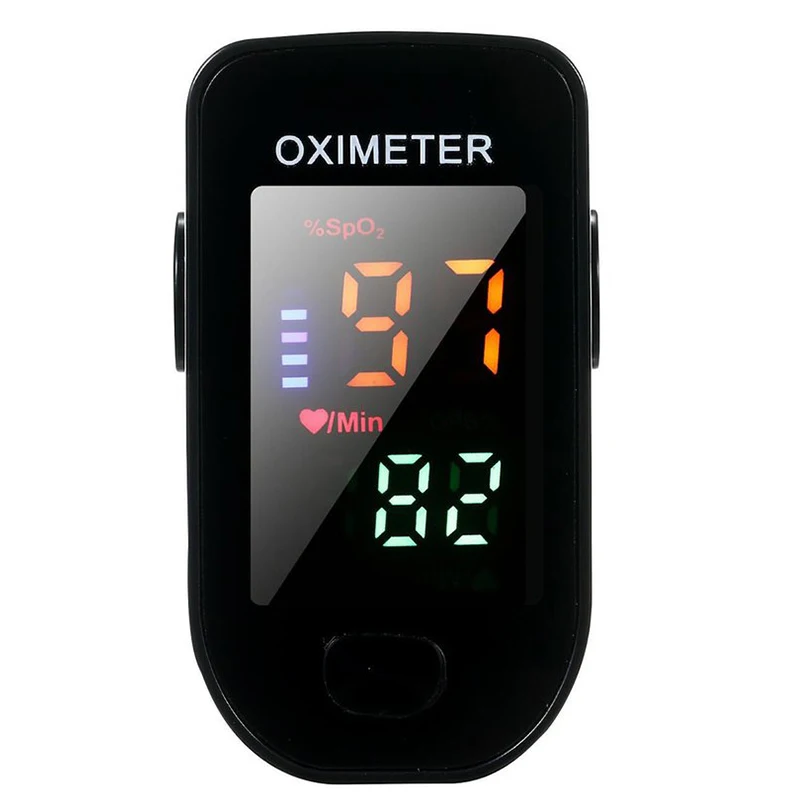 

Oximeter Digital Finger Pulse Oximeter LED Screen Finger Clip SPO2 PR Heart Rate Monitor Blood Oxygen Saturation Monitor
