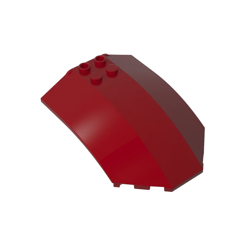 Фото Gobricks 1 шт. MOC изогнутое ветровое стекло 8x6x2 кирпичи, совместимые с моделью 41751 40995, детали строительных блоков, детские игрушки на день рождения №3