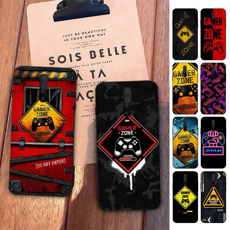 

Game Zone Gamer Phone Case For Redmi 9 5 S2 K30pro Silicone Fundas for Redmi 8 7 7A note 5 5A