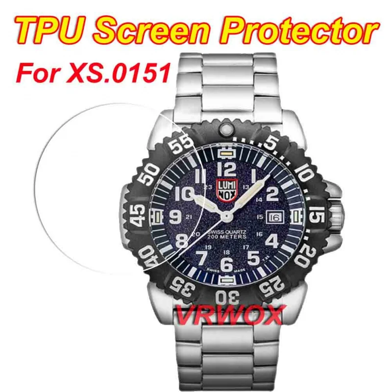 

3Pcs Protector For Luminox XS.0151 XS.0152 XS.0153 XS.0154 Watch TPU Screen Film