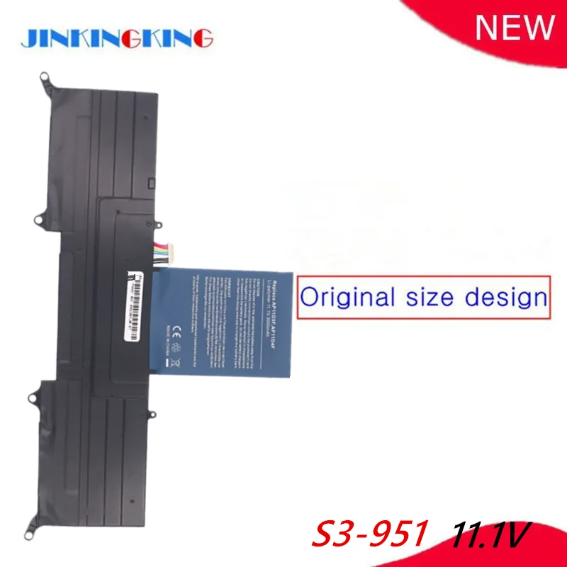 Аккумулятор для ноутбука емкостью 3500 мАч ультрабука Acer Aspire S3 серии 13 3 дюйма S3-951