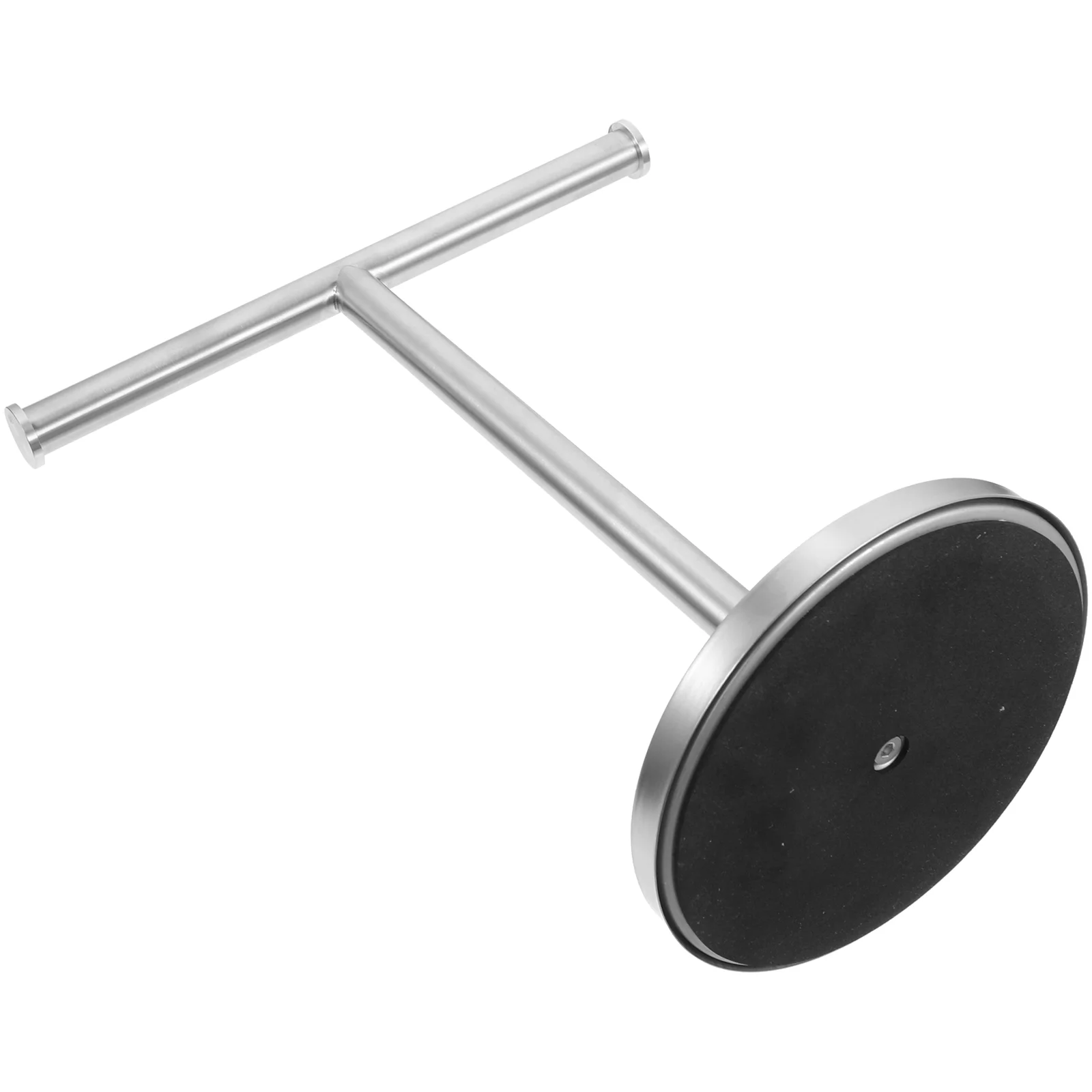

Vertical Towel Rack Round Base T-Shaped Bathroom Standing Storage Holder Bar Vanity Earring Display Stands