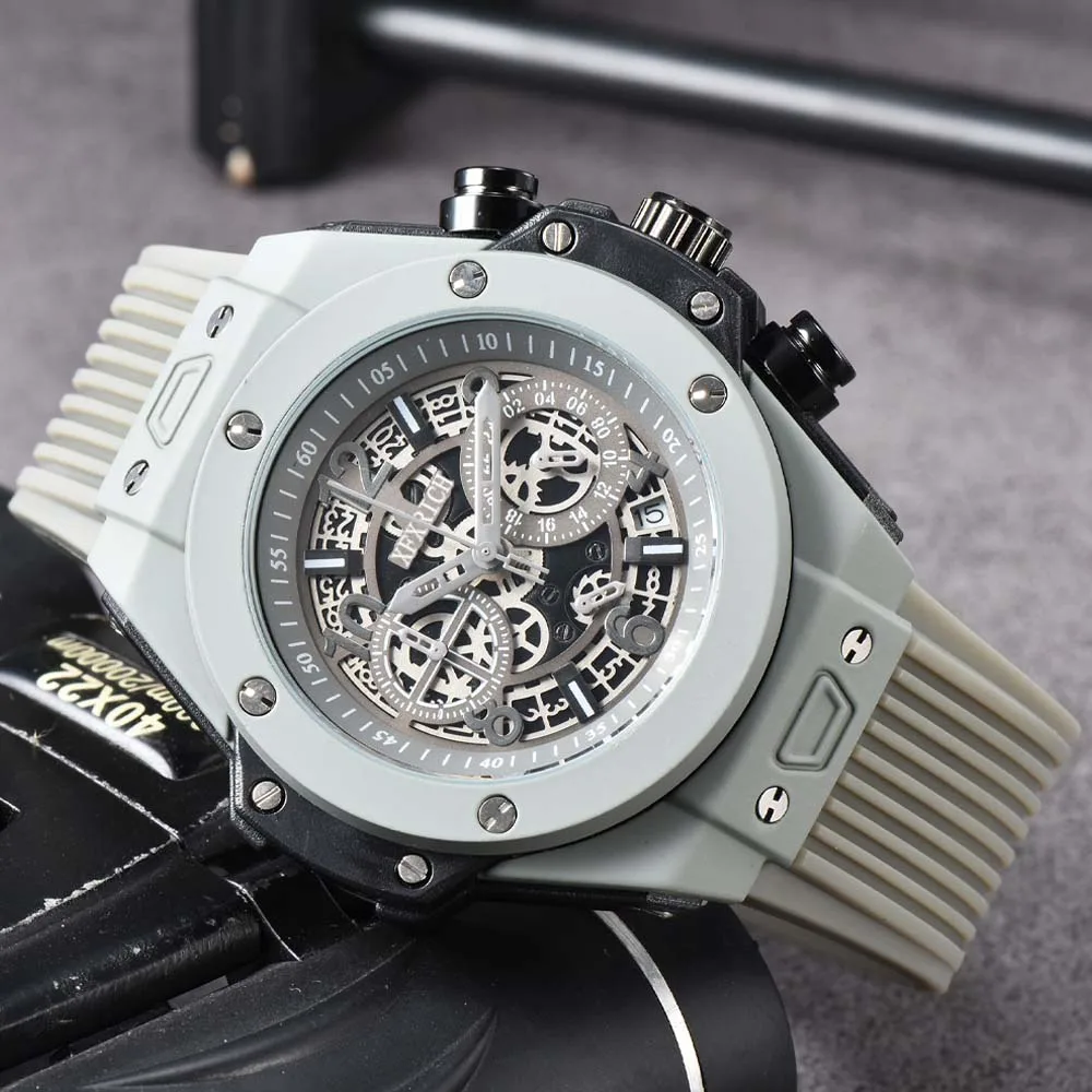 

Top Original Brand Watches For Men Multifunction Business Automatic Date WristWatch Luxury Quartz Chronograph AAA Male Clocks