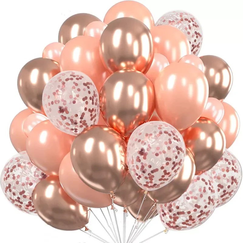 

30pcs Globos Confetti Latex Balloons Wedding Decoration Baby Shower Birthday Party Decor Clear Air Balloons Valentine's Day