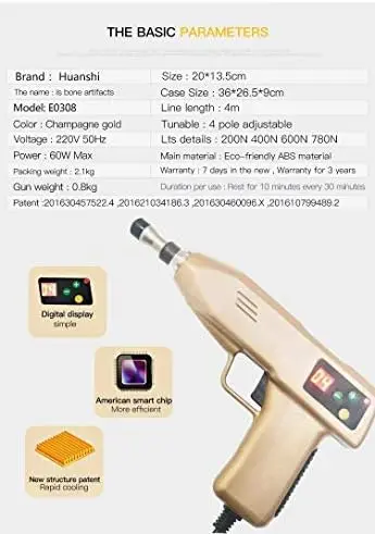 Инструмент для регулировки электрический импульсный пистолет привод массажер