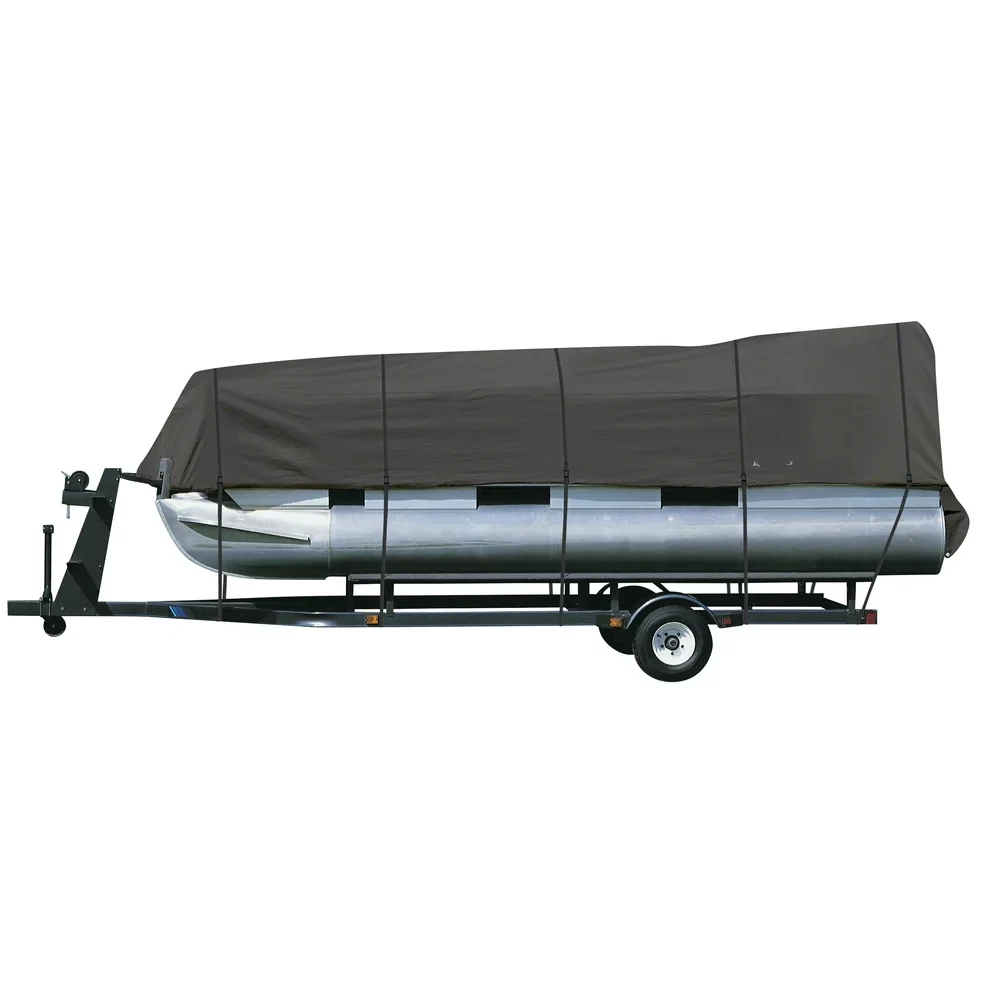 

Heavy-Duty Pontoon Boat Cover, Fits Pontoon Boats 17 ft - 20 ft long x 102 in wide мягкие сидения для лодки