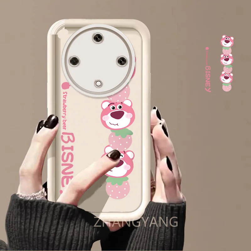 Фотообои для Honor X9b X9a X9 с милым мультяшным медведем телефонная фотокамера