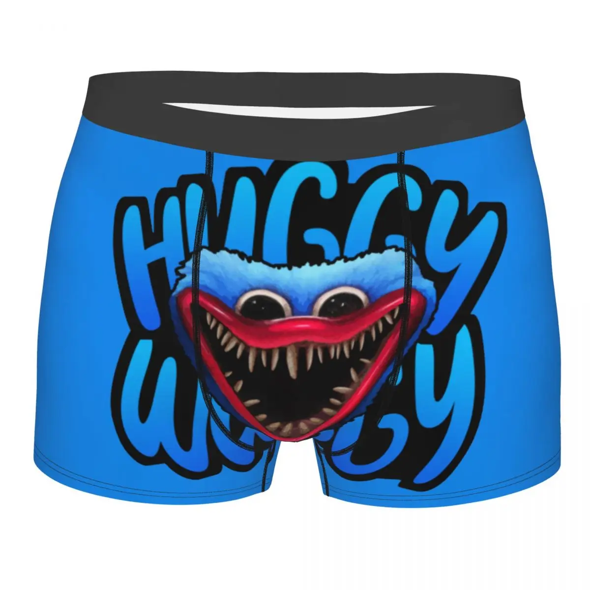 

Men's Boxer Shorts Panties Huggy Wuggy Poppy Playtime Soft Underwear Horror Game Homme Fashion Plus Size Underpants