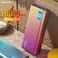 wk power bank 10000mah portable charger mini powerbank 10000mah external battery charger poverbank for iphone xiaomi huawei