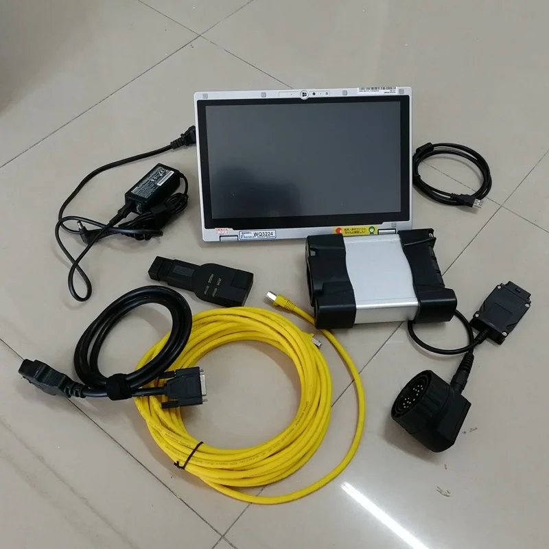 

Icom next A2+B+C Mini SSD Second hand Laptop Wholesale I5 CF-AX2 Used Tablet Latest Software For BMW Auto Diagnostic Tool