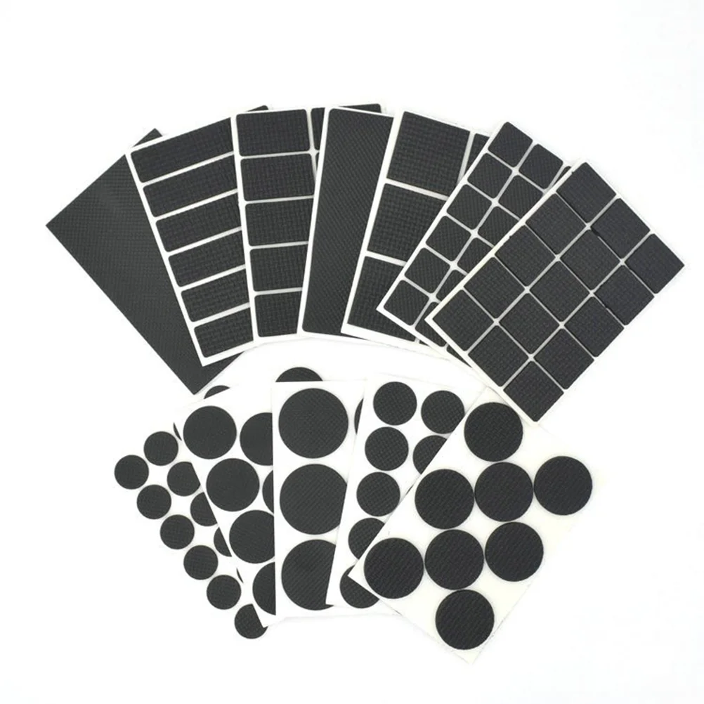 

8pcs Table Feet Pad Sofa Leg Pads Stool Leg Floor Protectors Rubber Furniture Feet Square Table Leg Caps