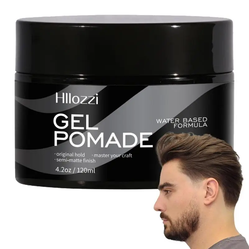 

Hair Gel Women Strong Hair Gel Styling Gel Keep Tidy Long-lasting Hold Natural Ingredients No Loosening Easy To Wash For Curly