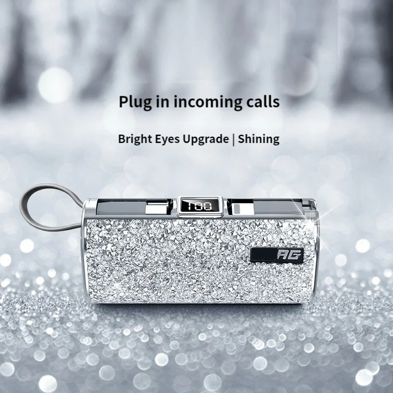 Popular Power Bank 5000mAh Portable Charging Powerbank Mobile Phone Spare External Battery PoverBank For iPhone Samsung For Girl