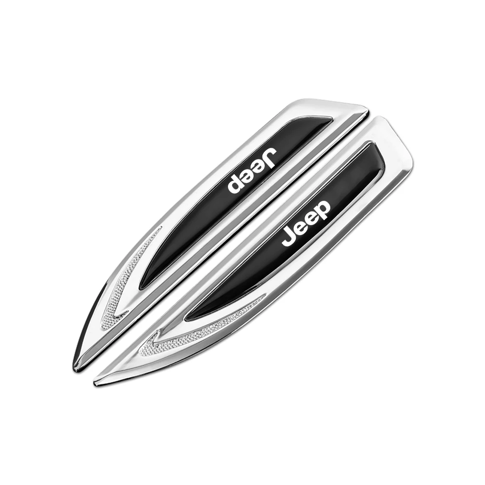 

2 шт. металлические наклейки с эмблемой на боковое крыло автомобиля, значок на багажник, наклейка для JEEP Grand Cherokee Renegade Compass Gladiator Liberty Wrangler