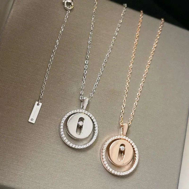 Французский люксовый бренд Lucky Move коллекция ожерелье из стерлингового серебра 925