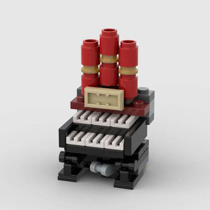 1074 шт. Детский конструктор Huazhi Рождественский Зимний коттедж церковный набор