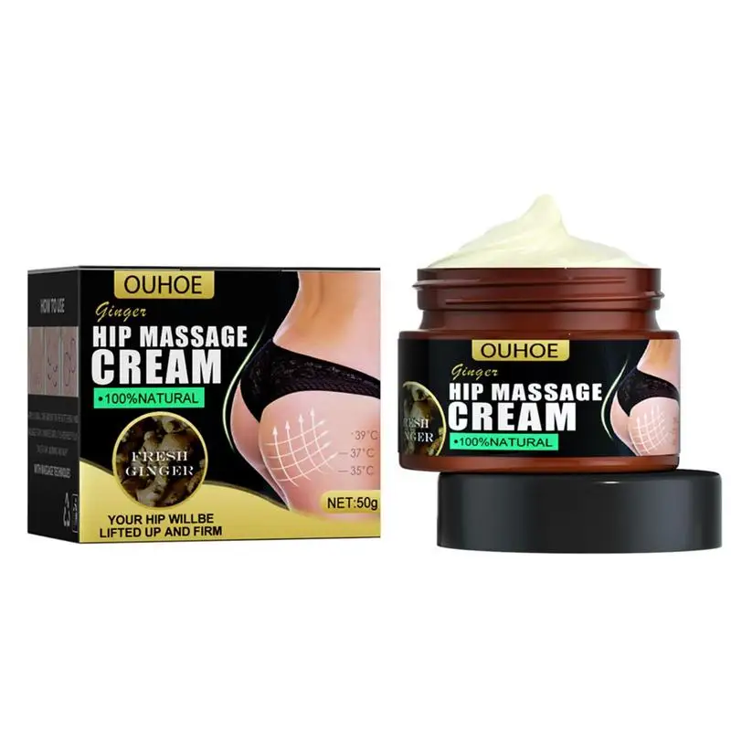 

Hip Massage Cream Hip Up Cream For Lifting Plump Firming Shaping 50g Buttock Enhancement Massage Cream Ginger Hip Massage Cream