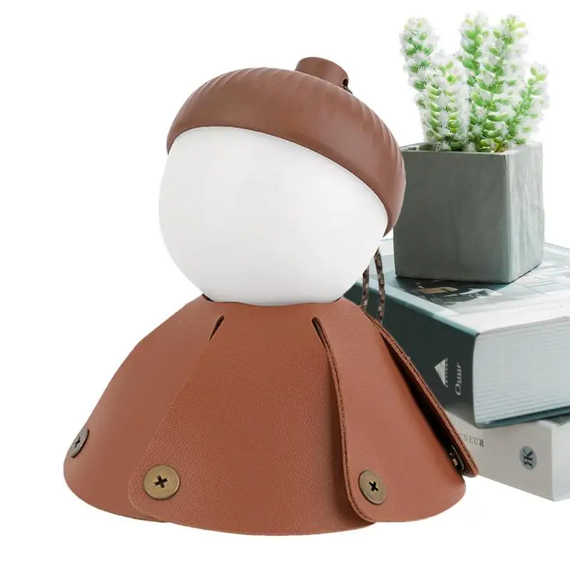 

Outdoor Camp Lamp Funny DIY Pine Cone Shape Camping Lamp Portable Led Outdoor Tent Light With Hang Rope Brightness Adjustable