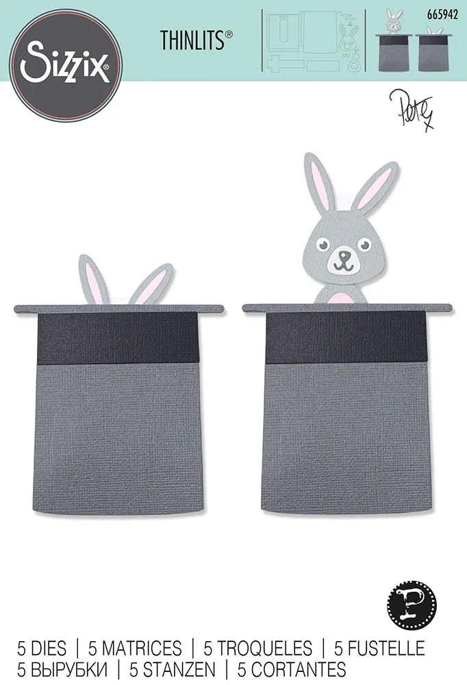 

Easter Bunny Metal Cutting Dies Craft Embossing Make Paper Greeting Card Making Template Diy Handmade 2022 New