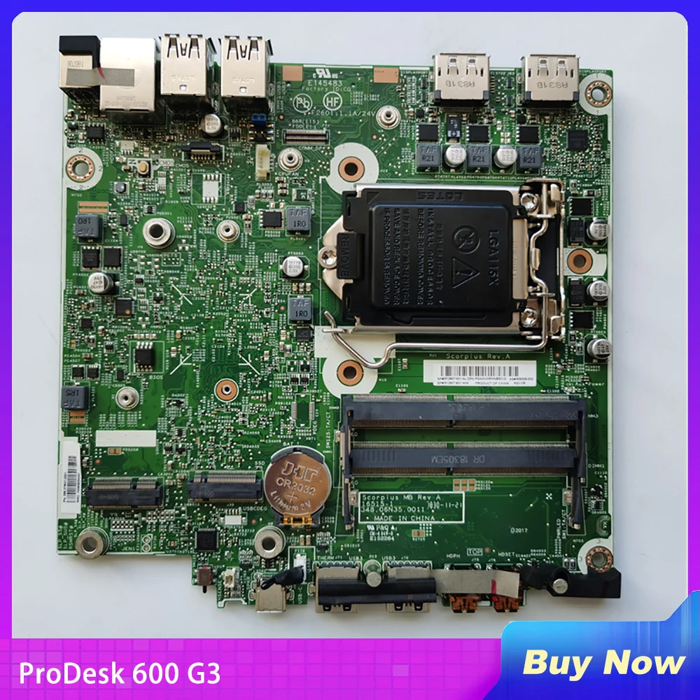 For HP ProDesk 600 G3 DM 912857-001/601 906309-002 16515-1 Desktop Motherboard 100% Tested Fast Ship