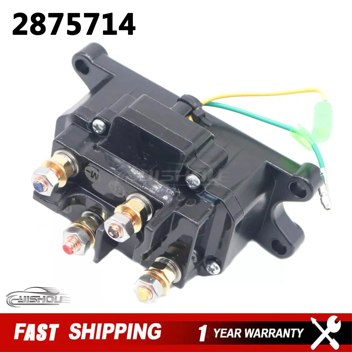 Новый релейный переключатель соленоид контактора лебедки ATV для предупреждения