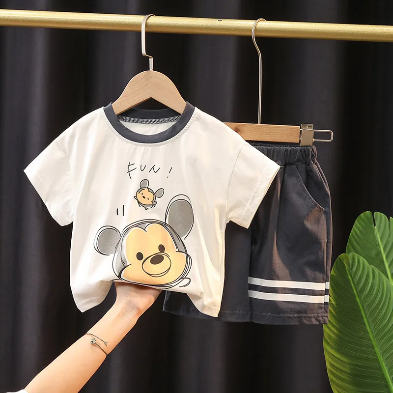 

Футболка с коротким рукавом и круглым вырезом, 2 шт.