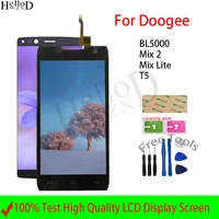 lcd display for doogee t5 bl5000 display lcd touch screen digitizer assembly for doogee mix 2 mix lite display replacement tools