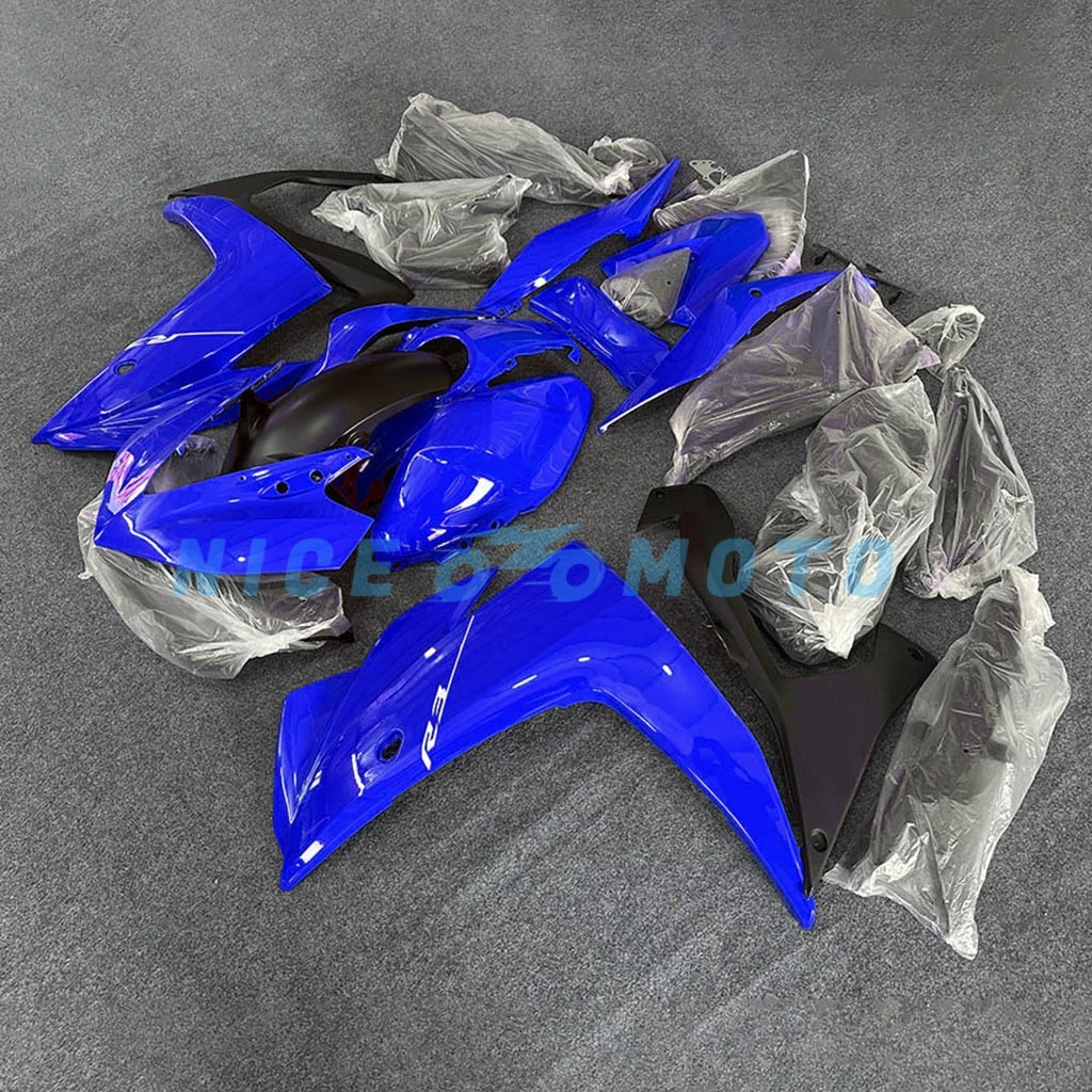 Комплект обтекателя мотоцикла для YAMAHA YZF R25 R3 2013 2014 2015 2016 2017 2018 r25 r3 13-18 синий кузов