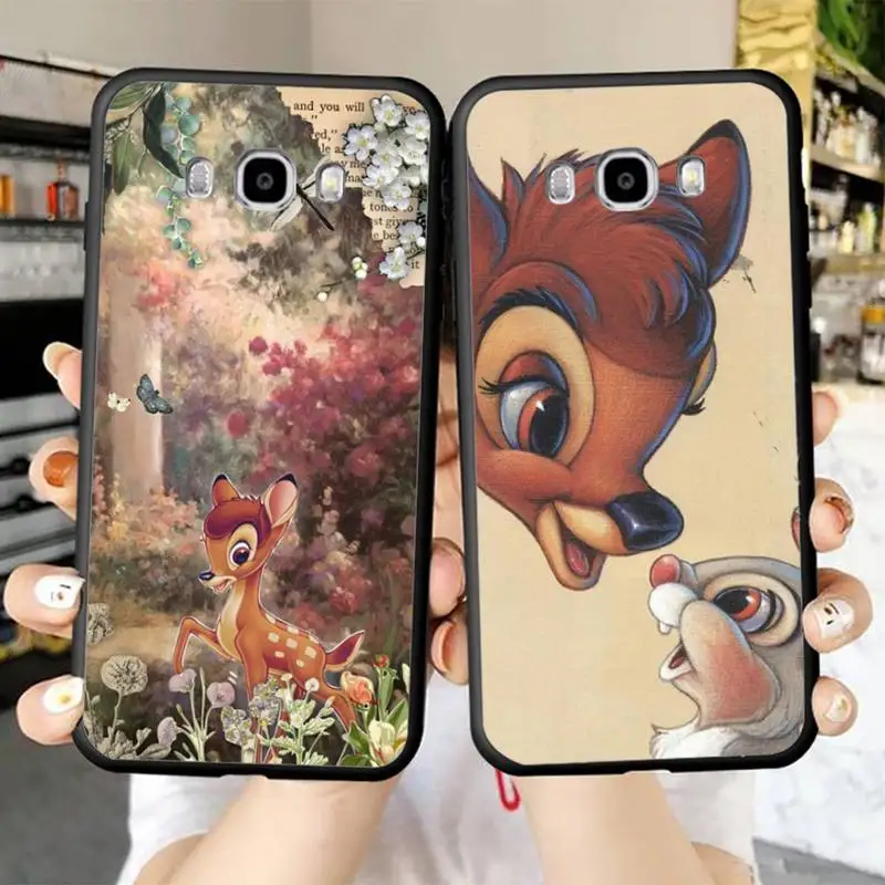 

Disney Bambi cartoon Phone Case for Samsung J 2 3 4 5 6 7 8 prime plus 2018 2017 2016 core
