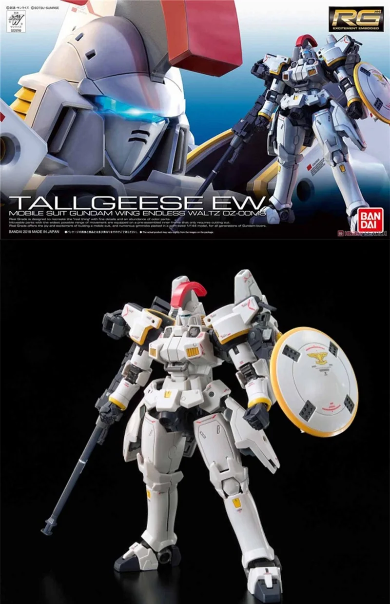 

Bandai Model RG 28 1/144 Tallgeese Gundam OZ-00MS 25740 Assembly Toy Gift