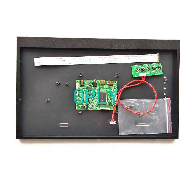 

Fit LM133LF4L01 LM133LF5L01 Metal Case Back Cover Box+LCD Controller Board Mini-HDMI 1920*1080 30Pin EDP DIY Kit Micro USB 13.3"