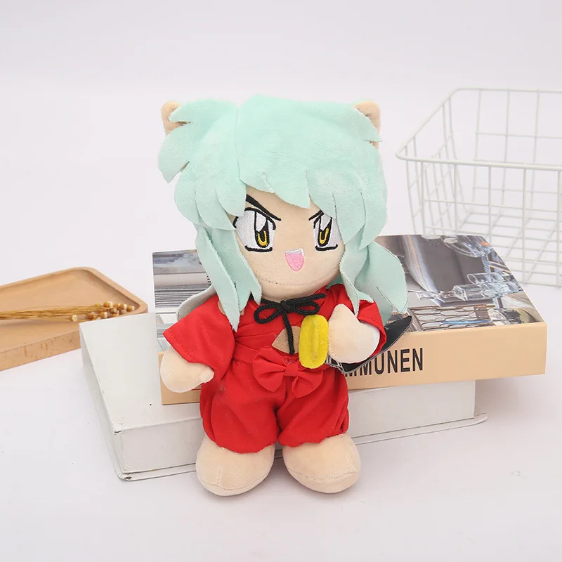 

Anime Inuyasha Plush Stuffed Dolls Cute Quadratic Peripheral Toys Throw Pillows Family Room Decorative Ornaments Children Gifts